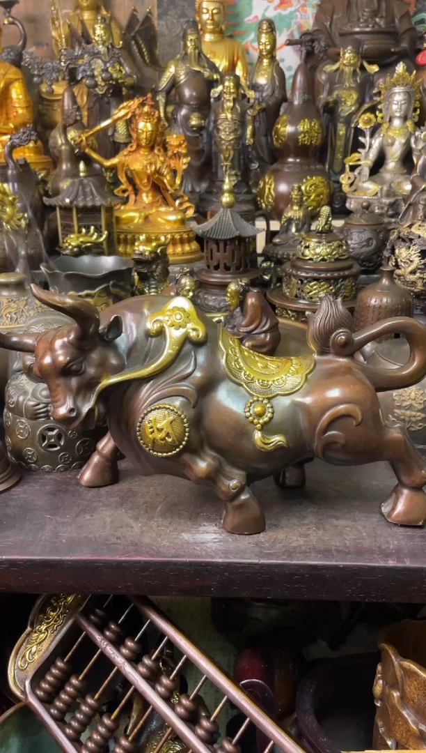 铜用****6家居饰品铜器摆件