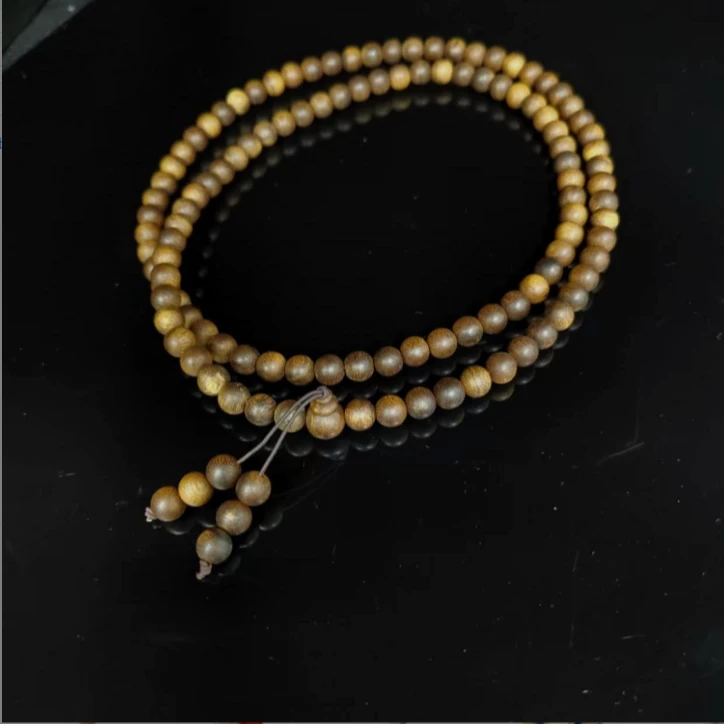 Y13沉香【越南芽庄白奇楠虫漏沉水多圈】8.3mm收藏级M6980700305-6