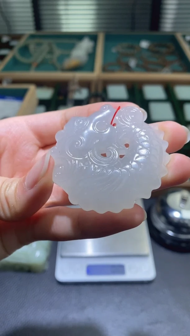 定制和田玉野牛沟鱼化龙