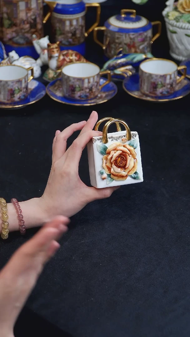 骨瓷婷婷中古瓷器如图所示34