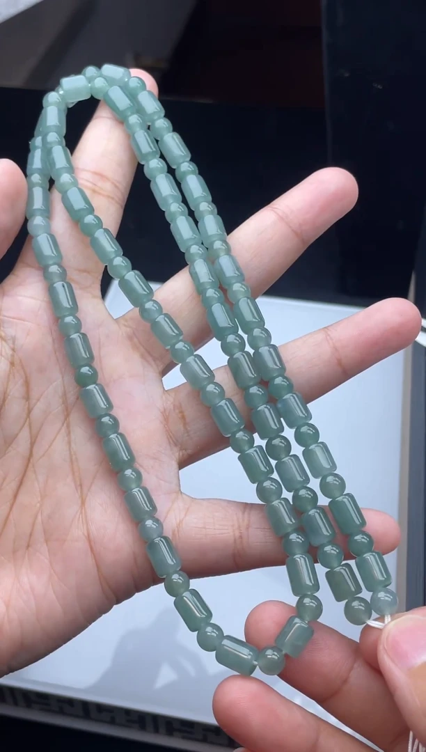 颈饰未镶嵌翡翠项链卡6