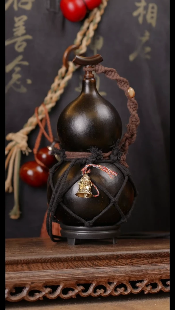 150号精品天然大漆酒葫芦一物一拍~