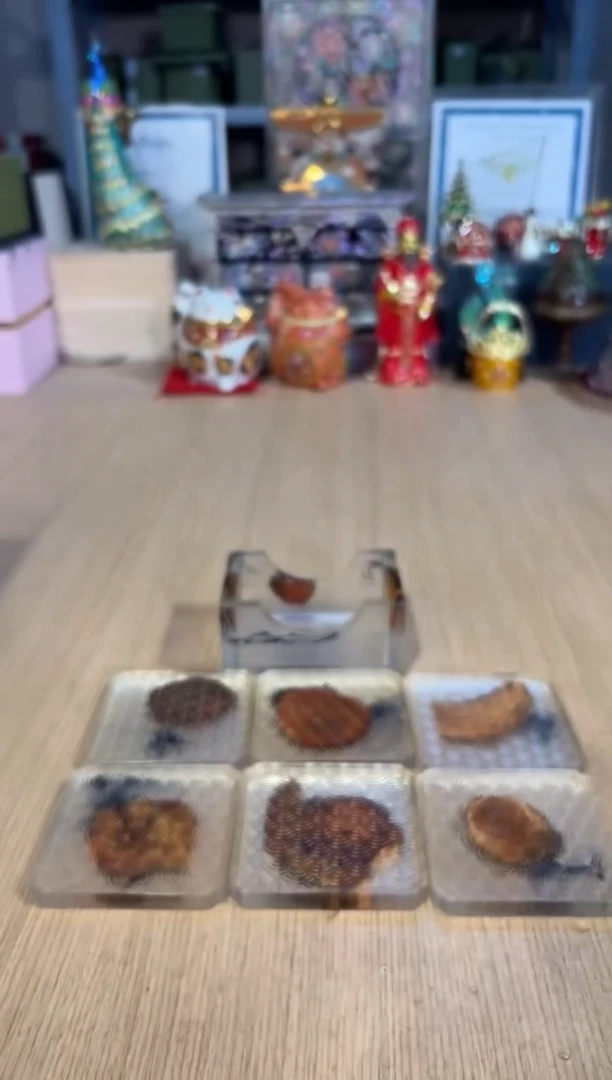 【闪购商品】杯111崖柏四方杯垫（原色）