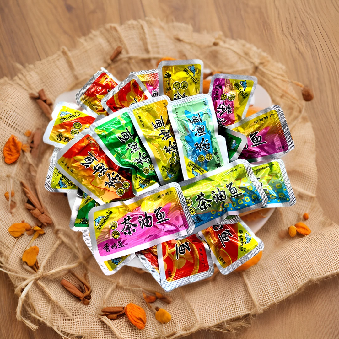 舜华茶油鱼舜华东江鱼牌湖南特产郴州正宗即食鱼仔零食独立包装