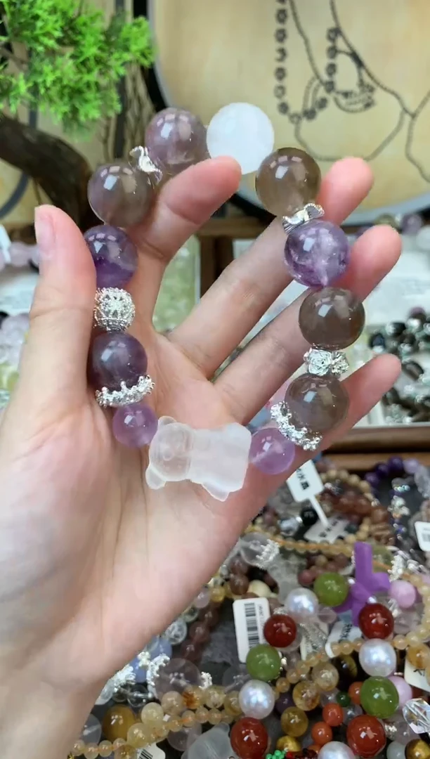 【闪购商品】紫晶手链未镶嵌1467手串