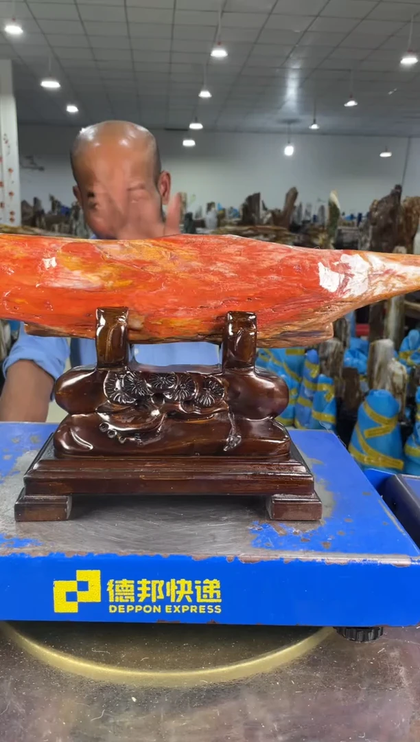 【闪购商品】硅化玉摆件未镶嵌34