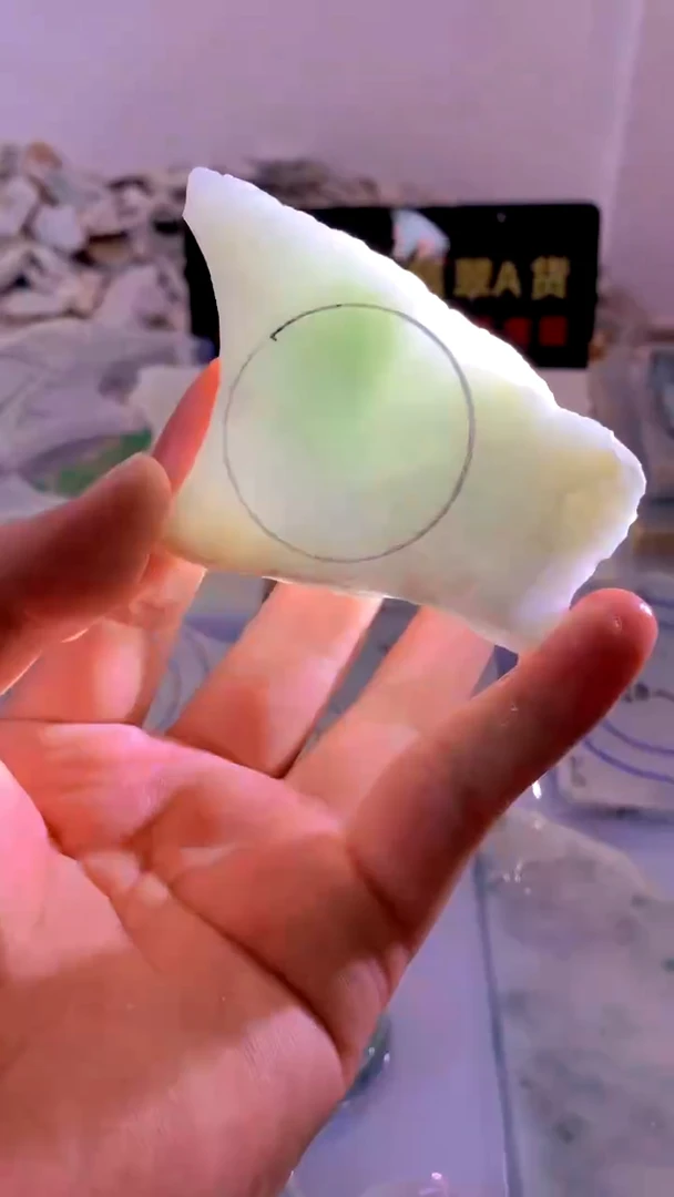 翡翠未镶嵌颈饰缅甸A货翡翠302