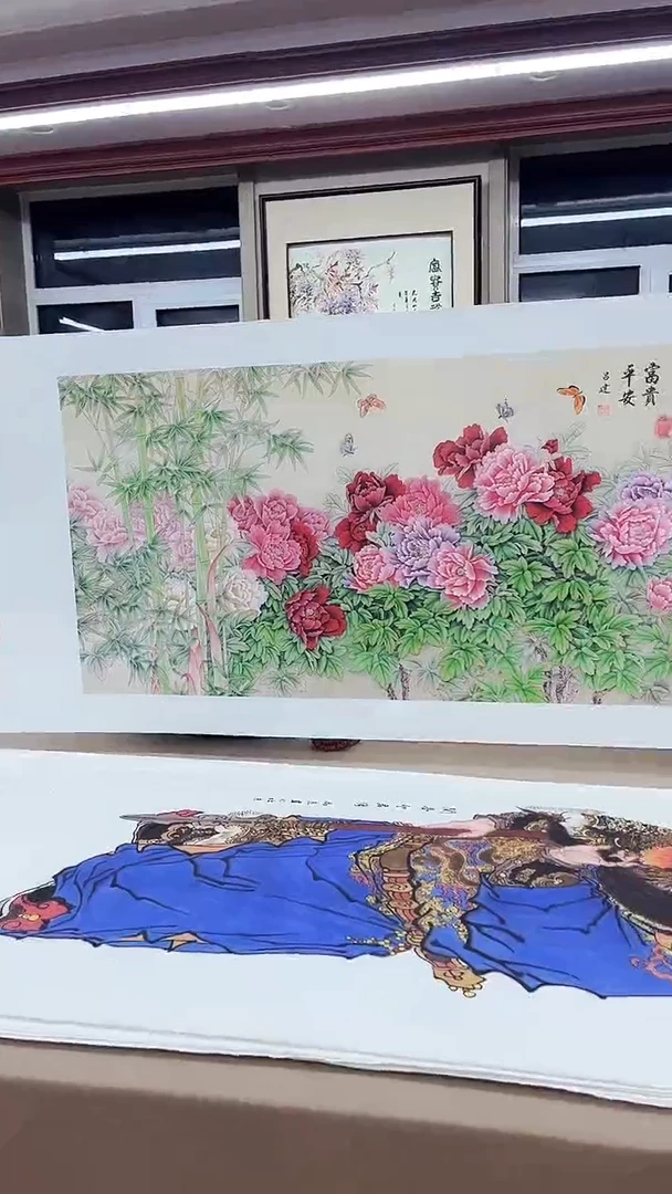 国画九霄甄选国画作品zhb019