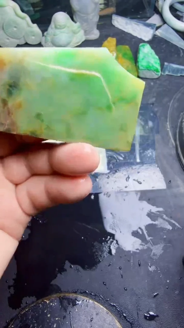 未镶嵌挂件翡翠天然翡翠044