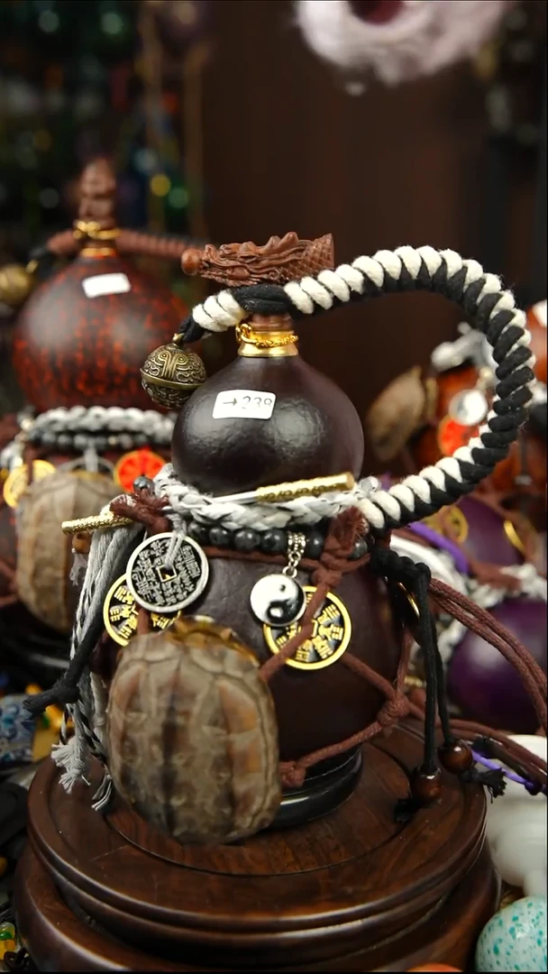 +238号500ml左右非遗大漆酒葫芦