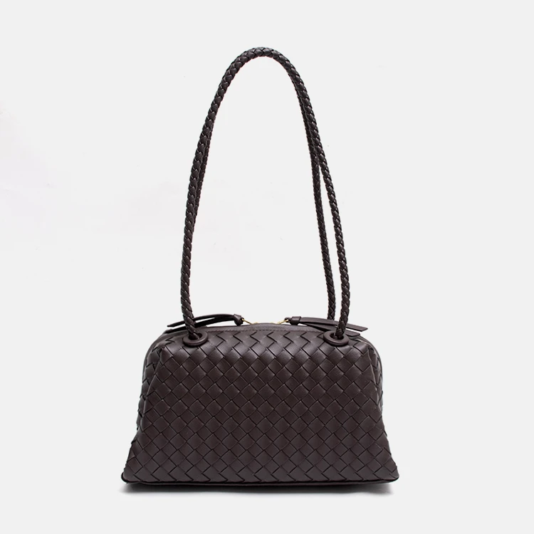 佑一【RAIN.CUN】SLBL-99061-深咖色轻奢时尚百搭气质女包