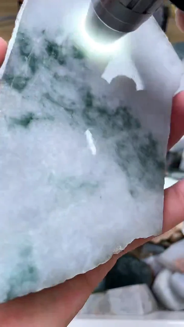 裸石翡翠天然缅甸翡翠A货34