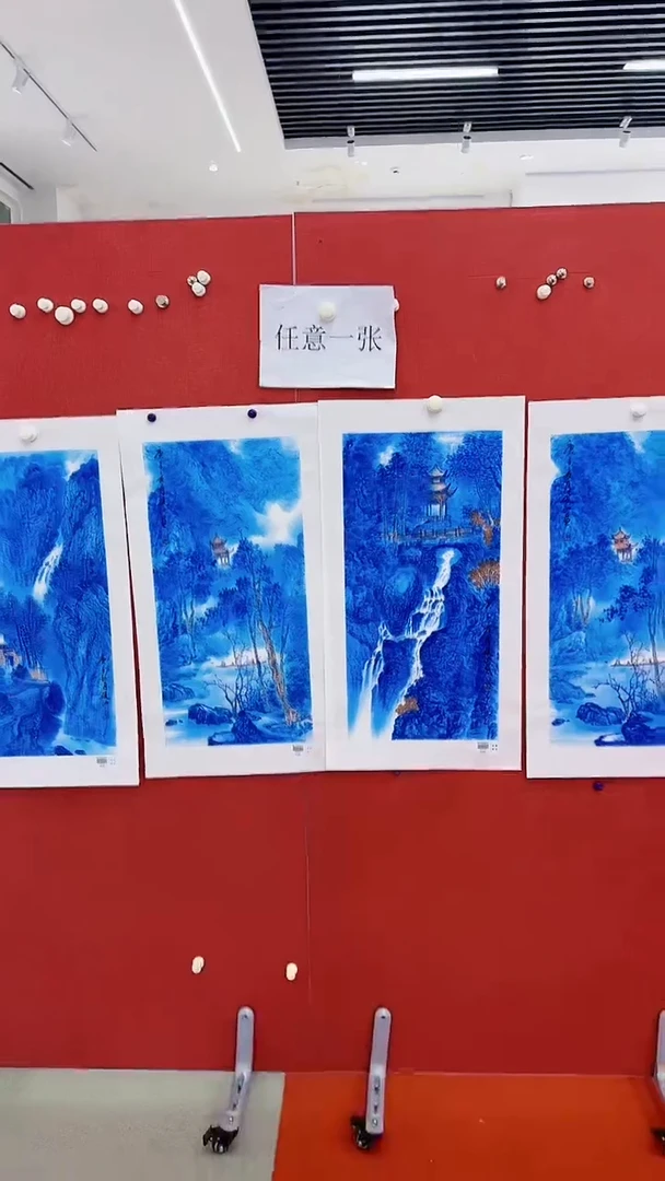 国画刘伟书画精品（任意一张）