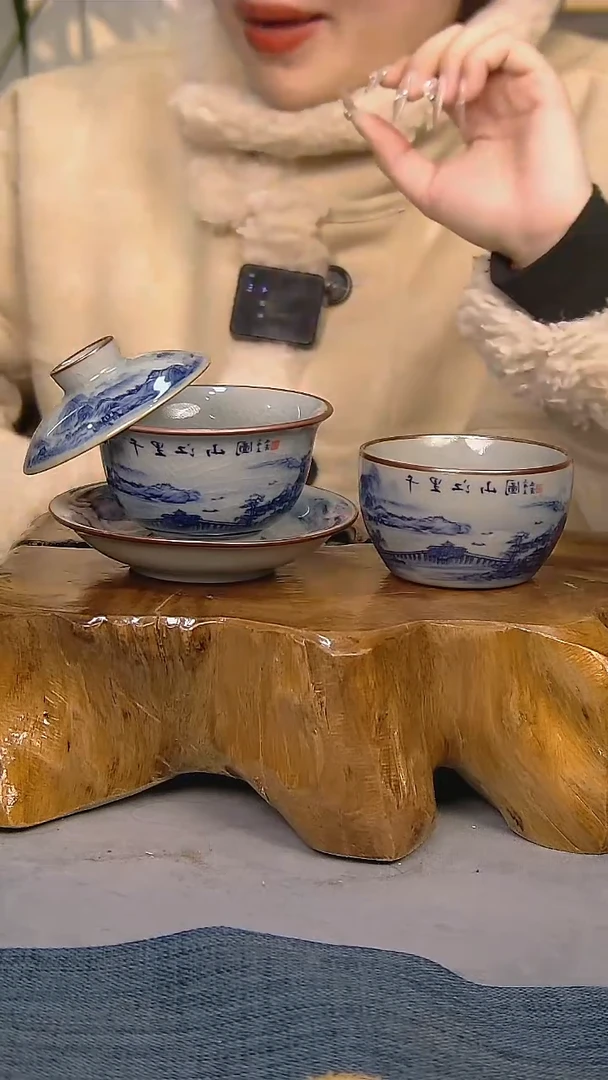 【闪购商品】2件套陶瓷茶具家用简装系列