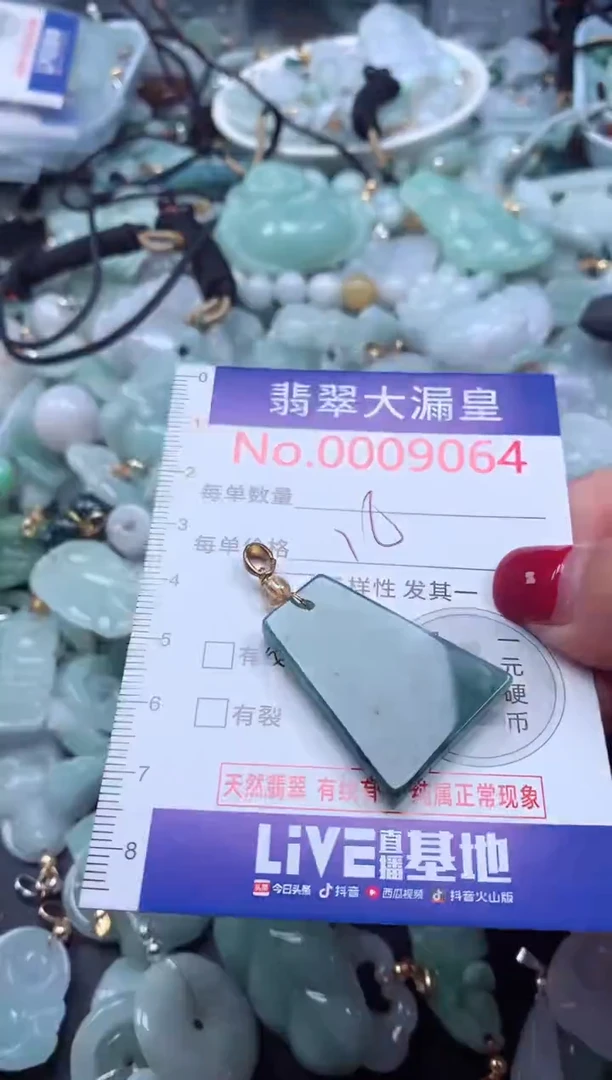 颈饰未镶嵌翡翠9064