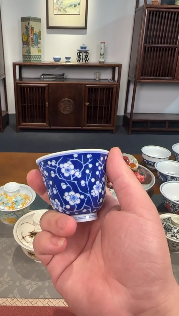 杯子陶景德镇手工手绘陶瓷