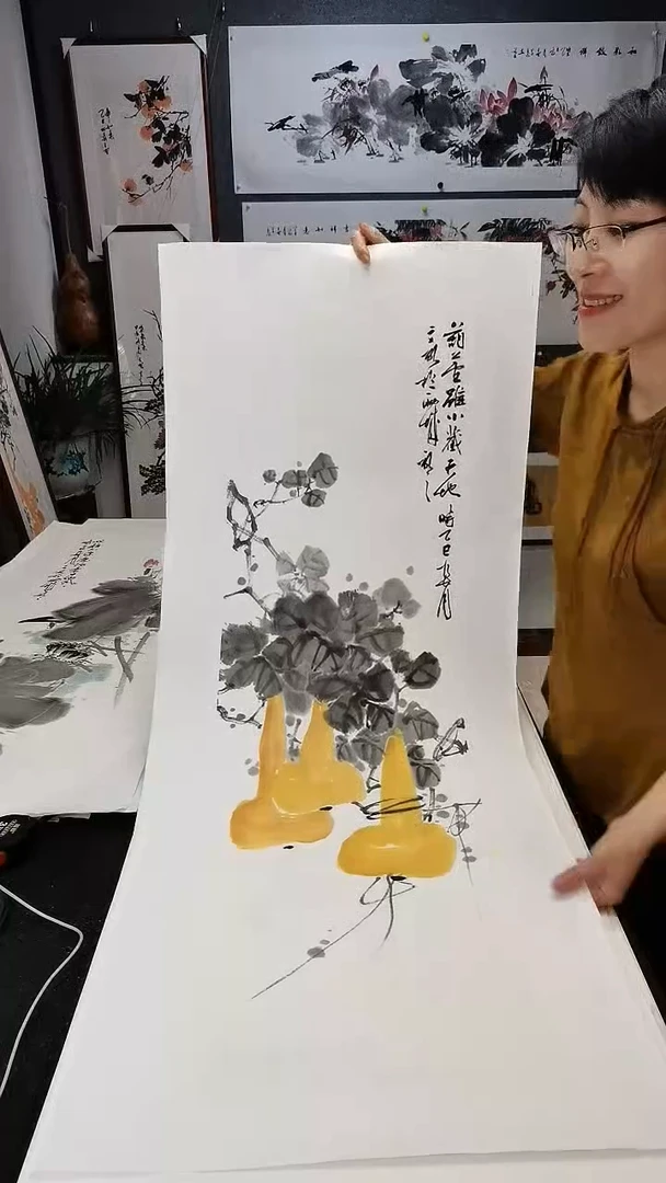 福禄吉祥110*35cm