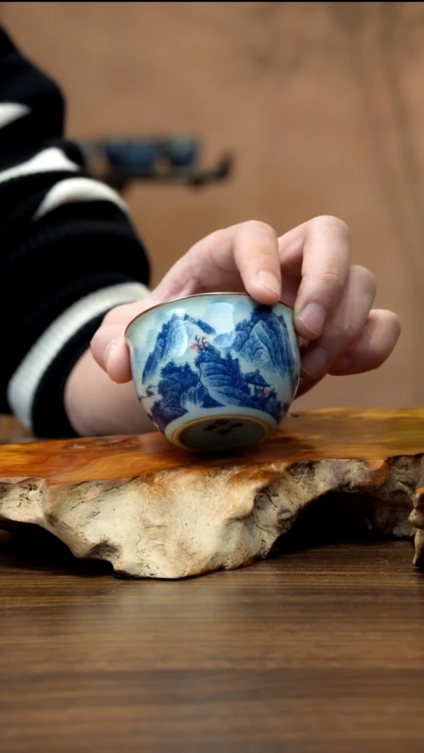 景德镇陶瓷风水缸杯
