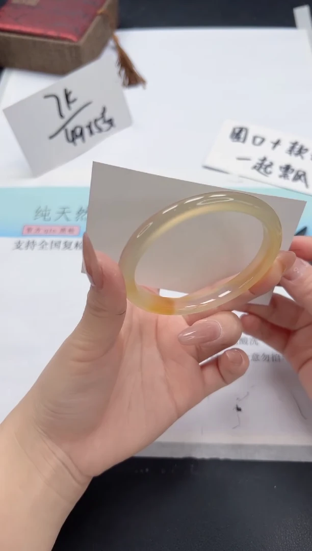 【闪购商品】石英质玉手镯未镶嵌A134-59.3