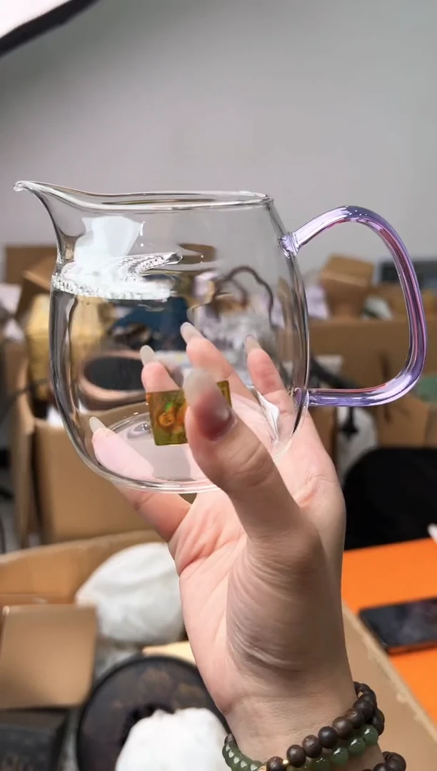 禾墨清韵茶海浅紫色