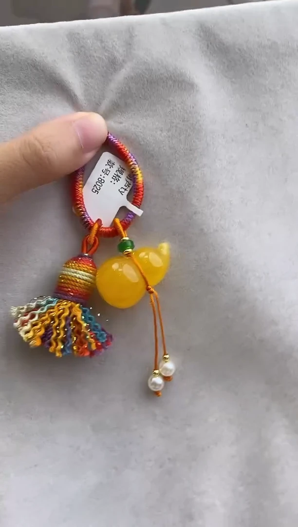 裸石琥珀未镶嵌10918194-车挂