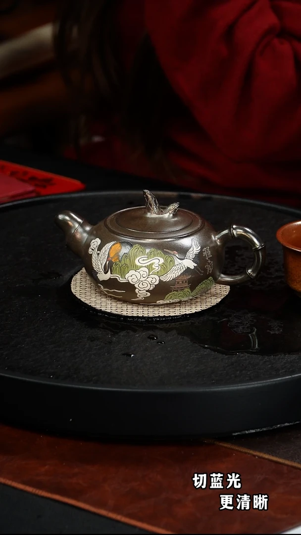 茶壶紫砂赵小俊 69 紫泥铁骨烧 320毫升