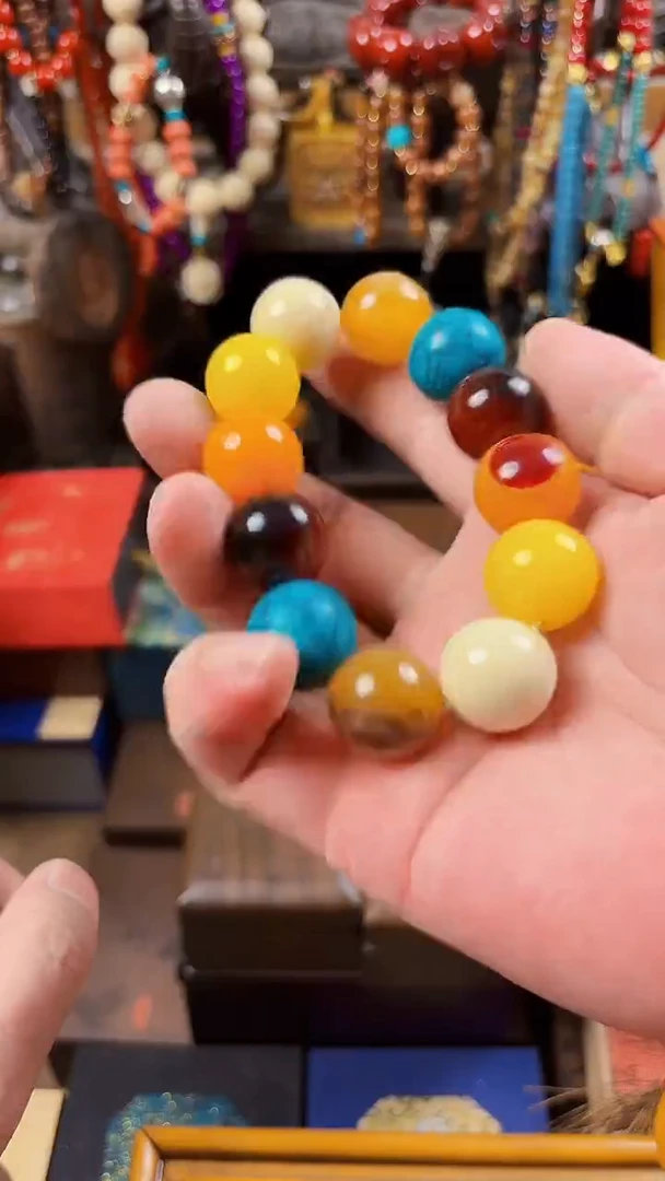 未镶嵌蜜蜡耳饰--------------------