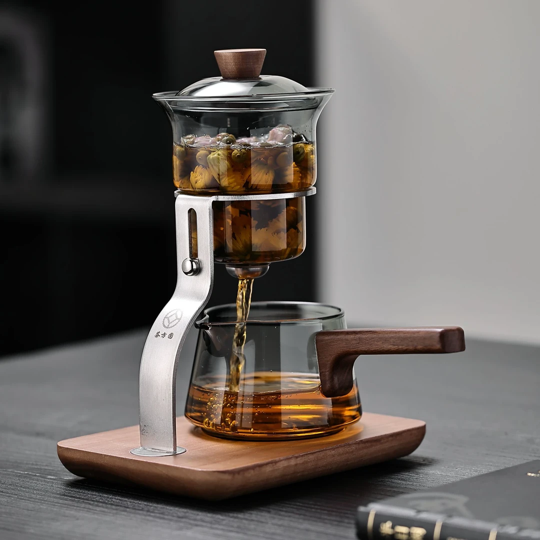 耐热玻璃茶具自动泡茶壶一键过滤泡茶神器飘逸杯办公室高端茶水杯