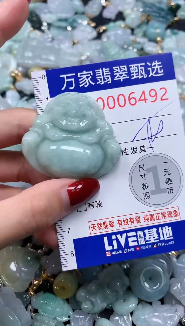 颈饰未镶嵌翡翠6492