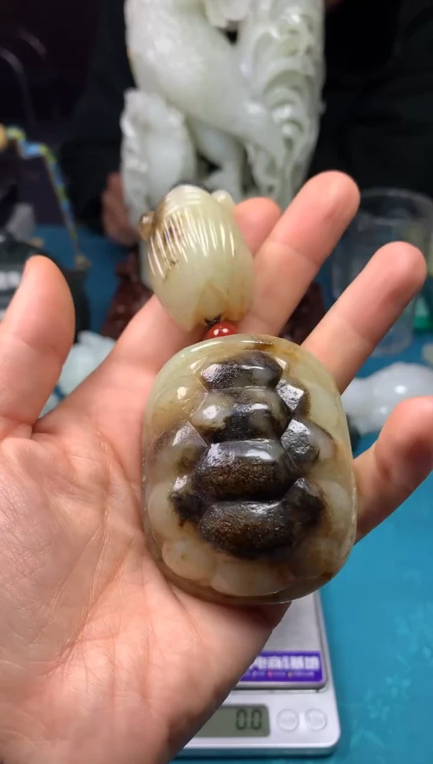 颈饰未镶嵌和田玉拍一发一