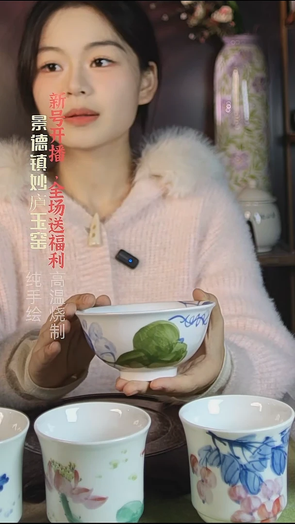 盘陶妙庐玉窑正德饭碗