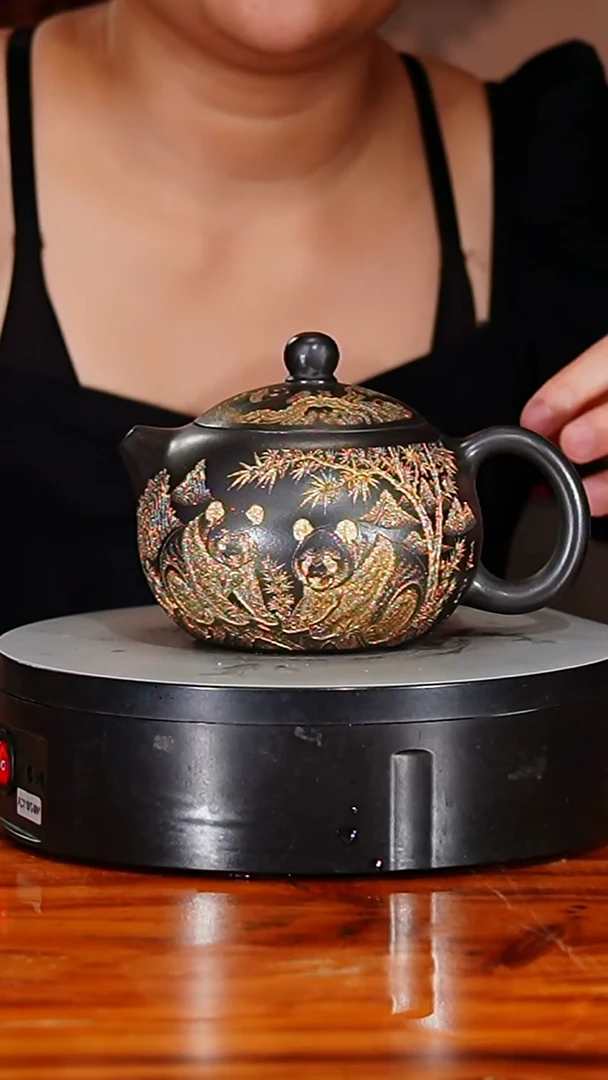 宜兴原矿紫砂壶茶壶600C