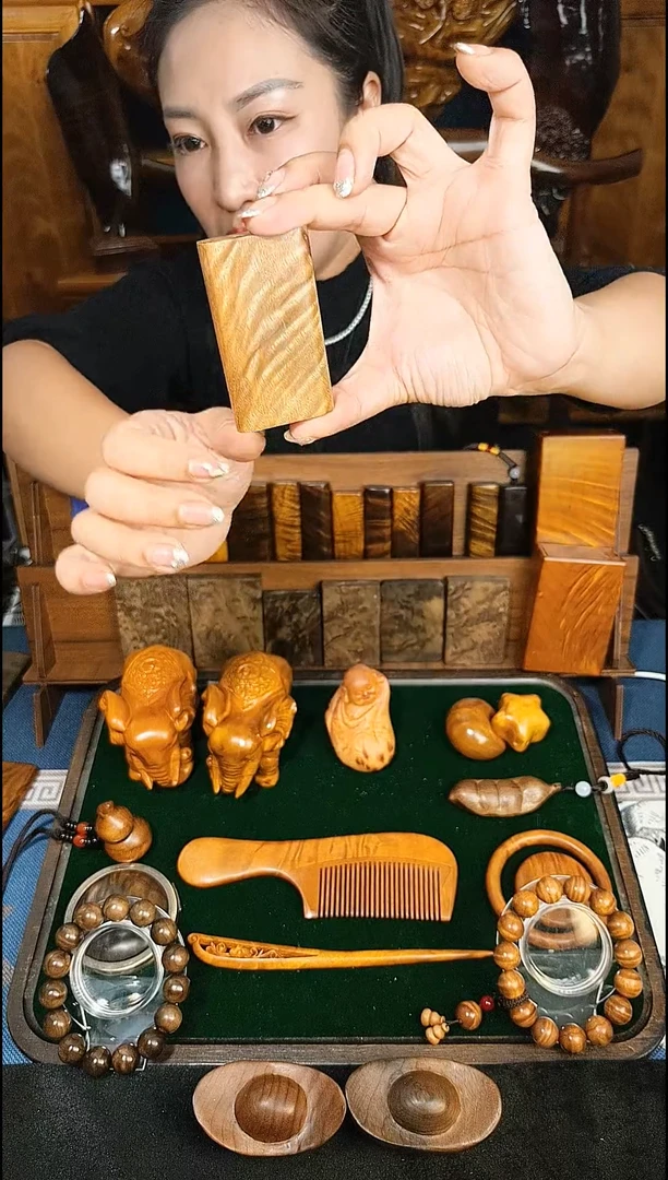 金丝楠《燊若坊》：正宗金丝楠木小叶桢楠9