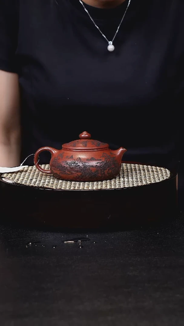 茶壶紫砂宜兴茶壶h1558