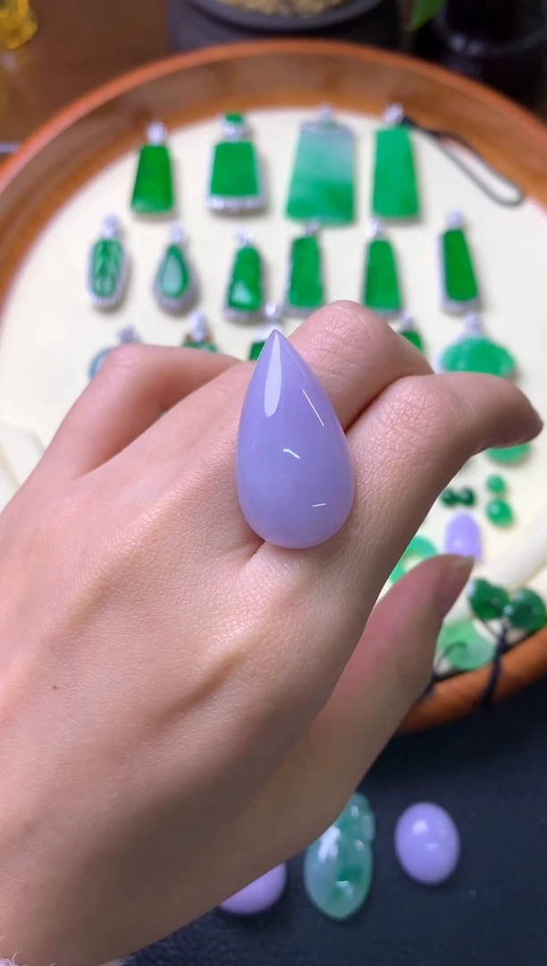 【闪购商品】定制翡翠未镶嵌裸石（镶嵌定制）