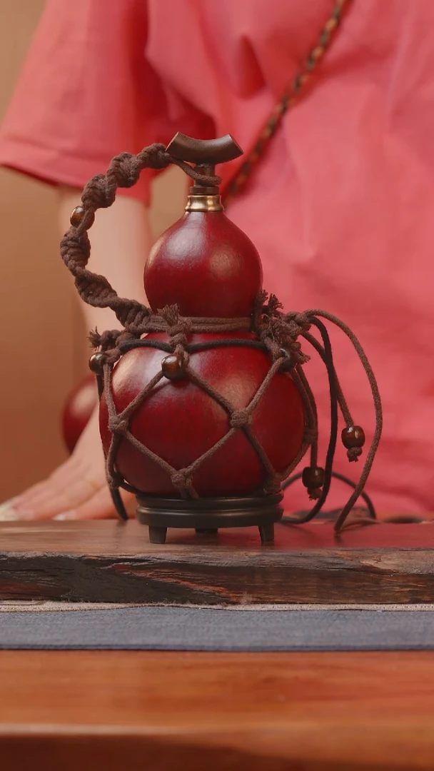 1751号精品大漆葫芦防腐防渗装水茶酒