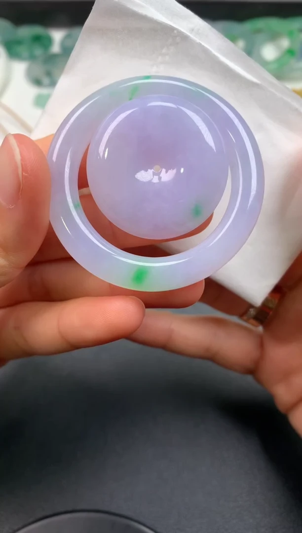 未镶嵌定制翡翠?****敌0366411051（扣30*6.1圈35*5.7*7外48）