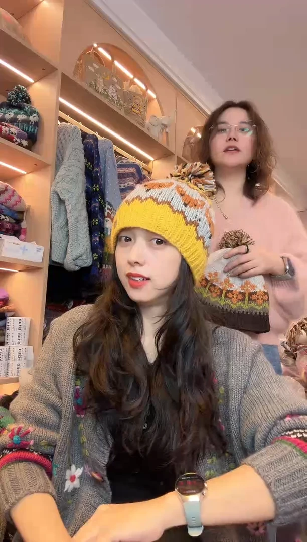 绵羊毛美利奴狐狸单球帽