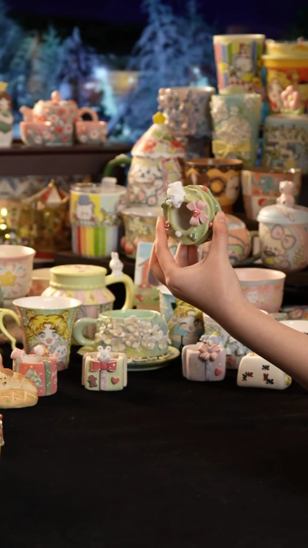 其他陶景德镇釉下彩手绘设计师款陶瓷