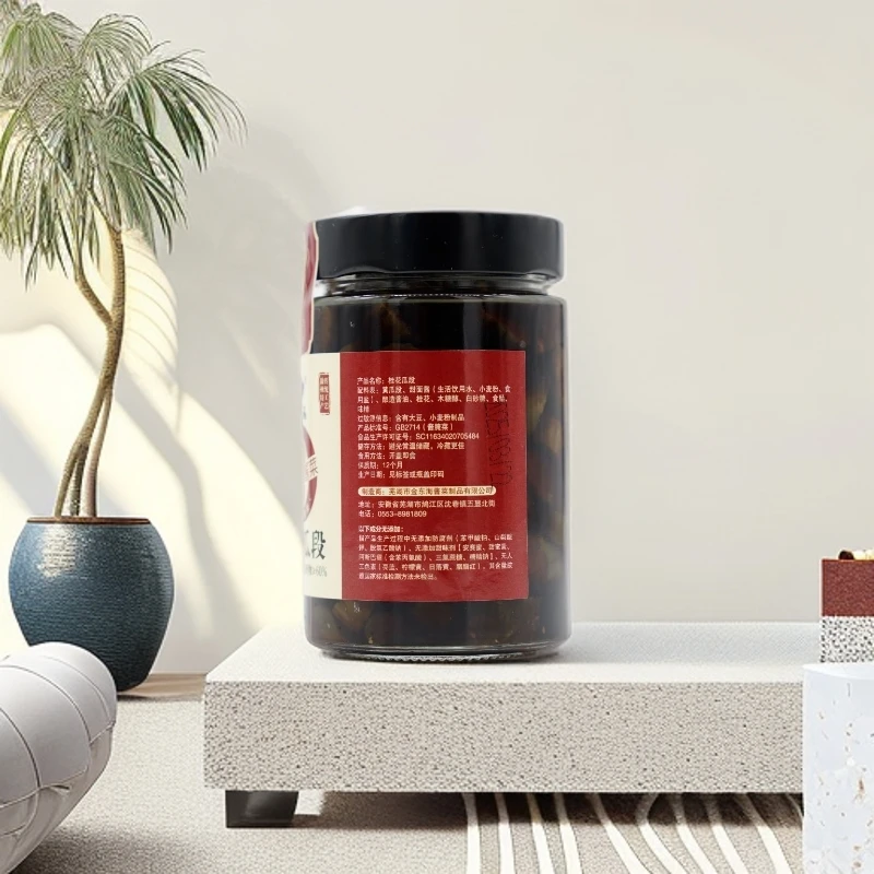 金东海豆酱酱菜桂花瓜段农家传统下饭菜打边炉酱菜瓜酱瓜