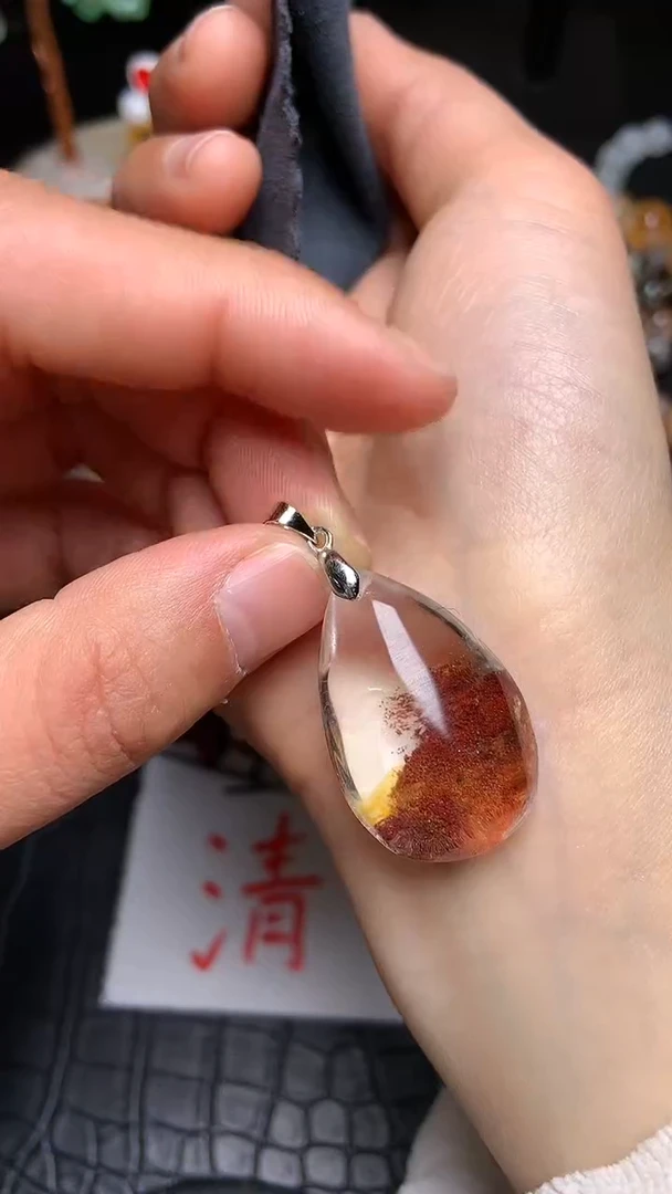 【闪购商品】水晶吊坠(赠链)未镶嵌14