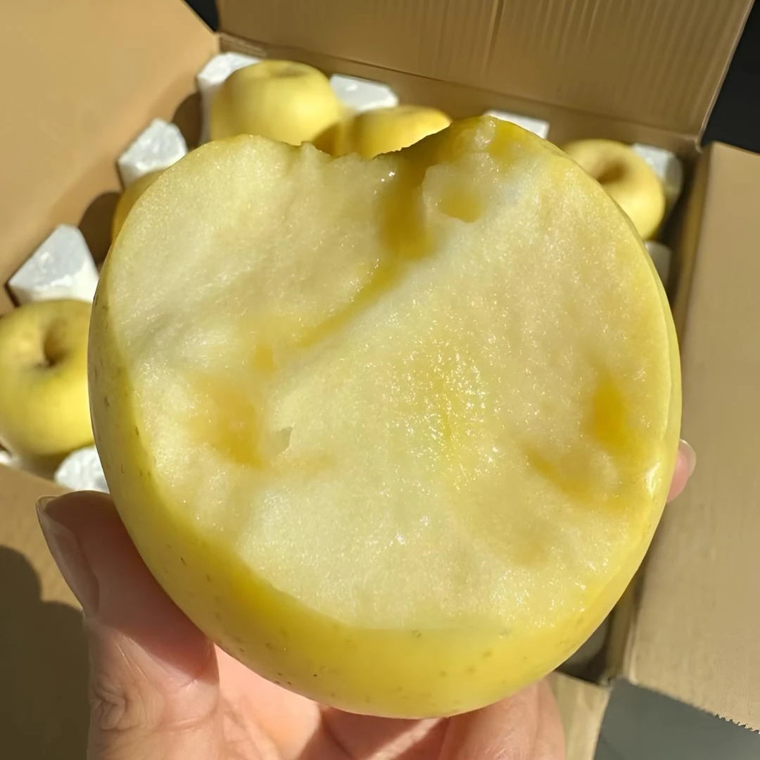 【顺丰包邮】新果上市烟台奶油富士苹果脆面两吃应季水果原产地直发