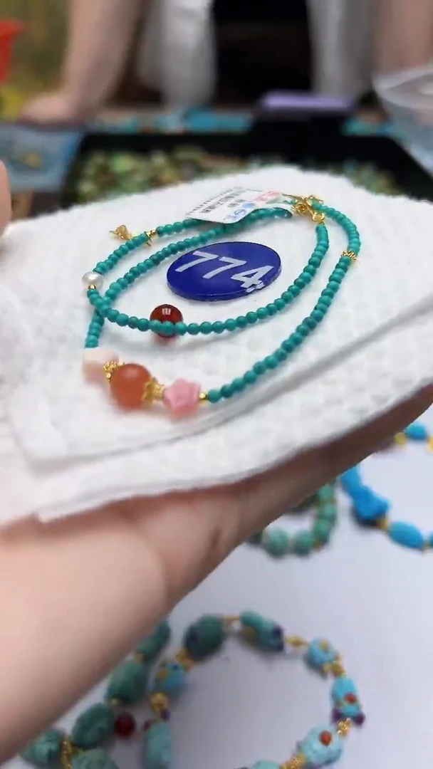 玛瑙/玉髓手串未镶嵌774