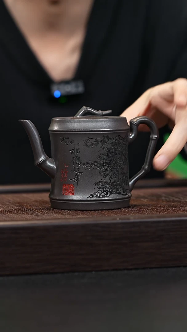 紫砂茶宠宜兴紫砂壶h55428