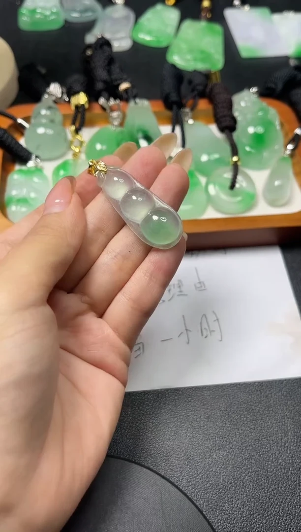 颈饰未镶嵌翡翠所见即所得 一图一物