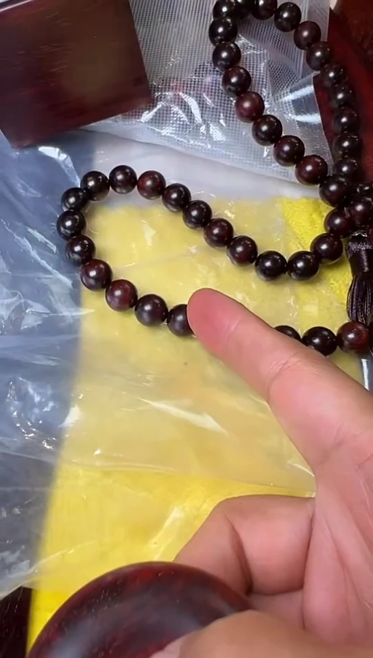 紫檀木类端景台安*印度小叶紫檀手持