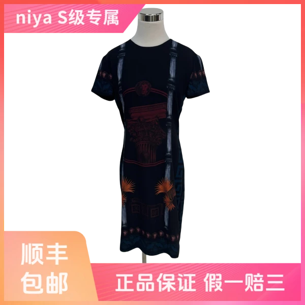 妃鱼/范思哲/聚酯纤维/连衣裙/95新/凡0703