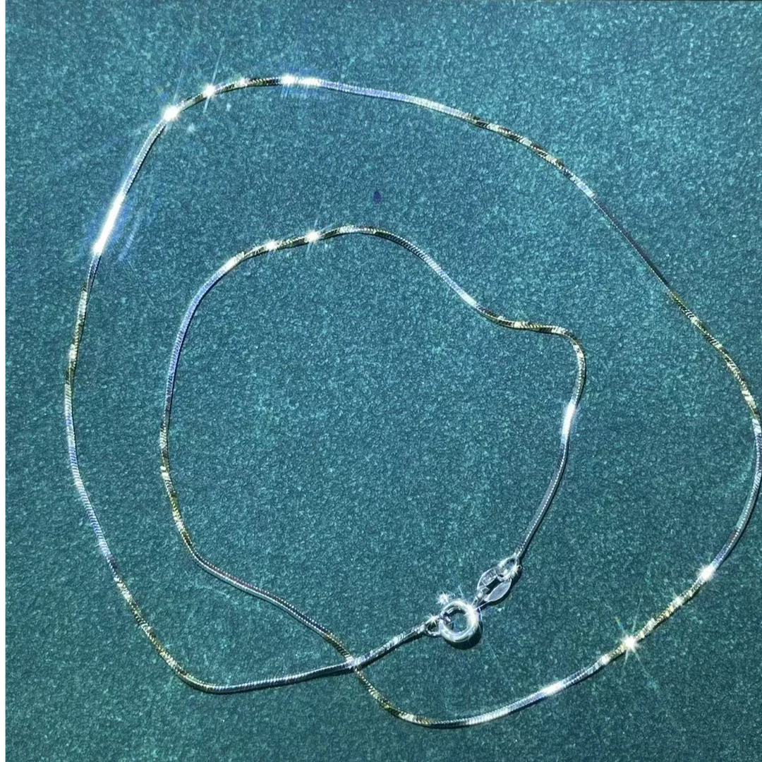 s2958双色亮蛇骨项链多样性发货