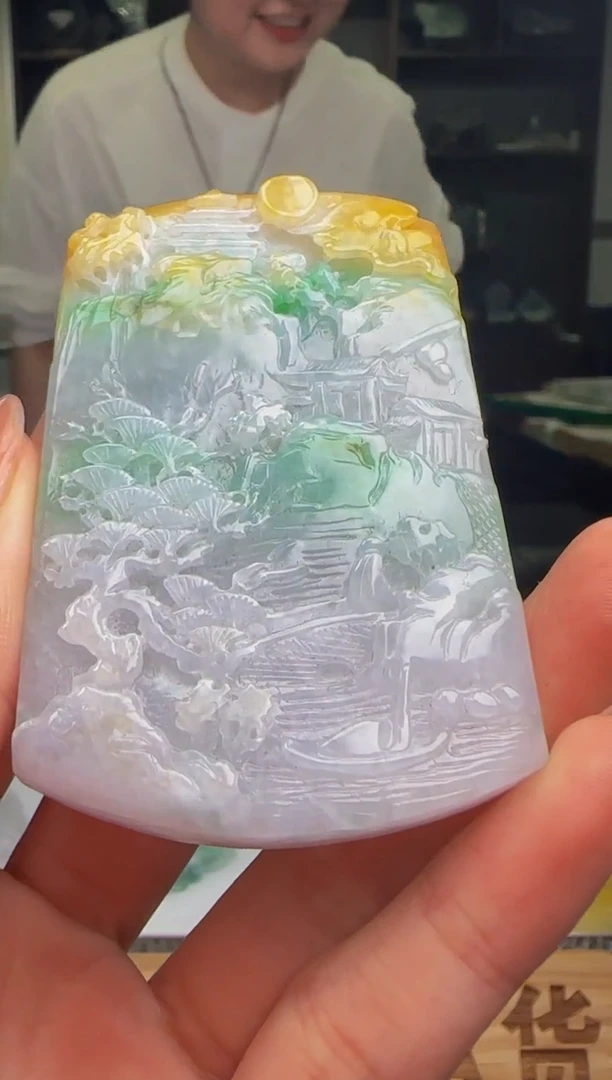 定制翡翠未镶嵌WB05764翡翠