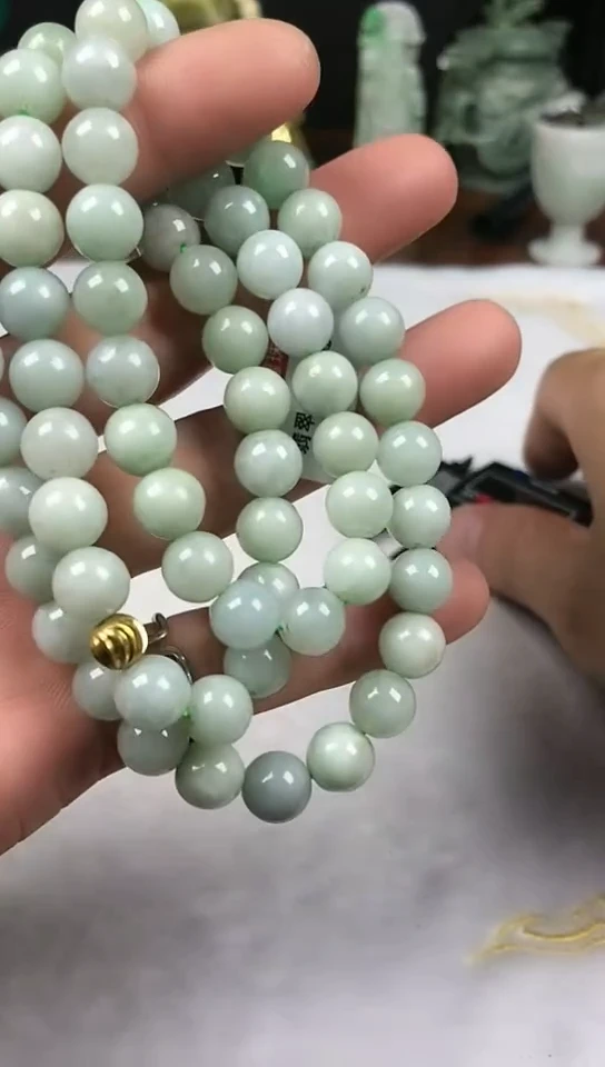 未镶嵌挂件翡翠手串10